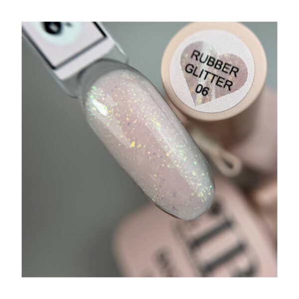 BASE RUBBER GLITTER 06 IB 10ML