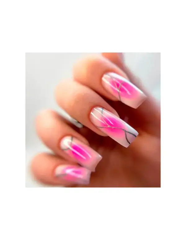 PNB Gel Paint para decoración - Silver Fusion - 5ml - Imagen 4