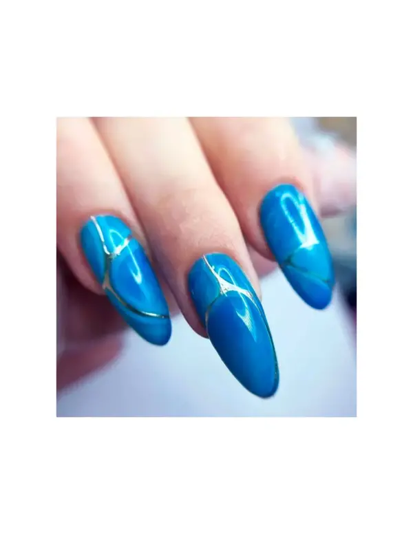 PNB Gel Paint para decoración - Silver Fusion - 5ml - Imagen 6