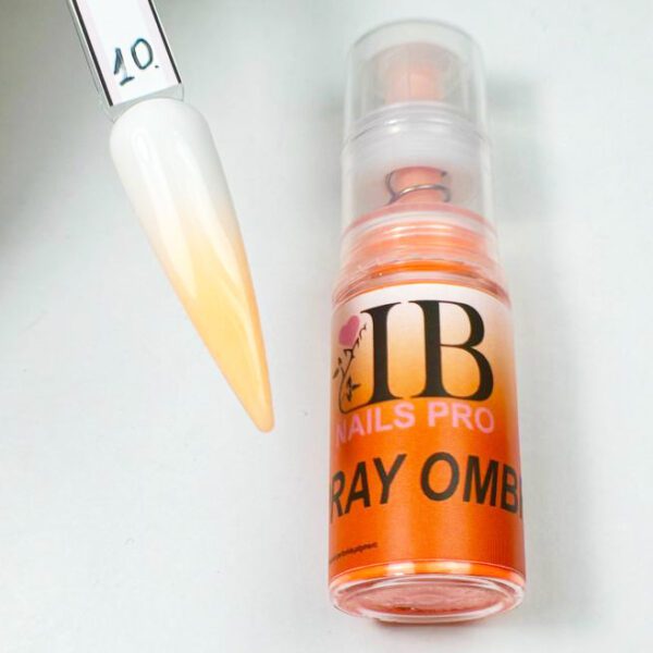 SPRAY BABY BOOMER EN POLVO Ilusión Beauty  10 (naranja) AIRBRUSH