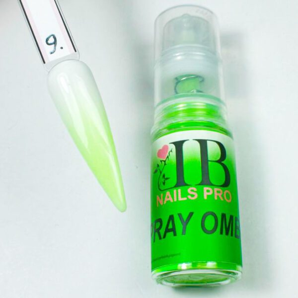 SPRAY BABY BOOMER EN POLVO Ilusión Beauty   9 (verde) AIRBRUSH