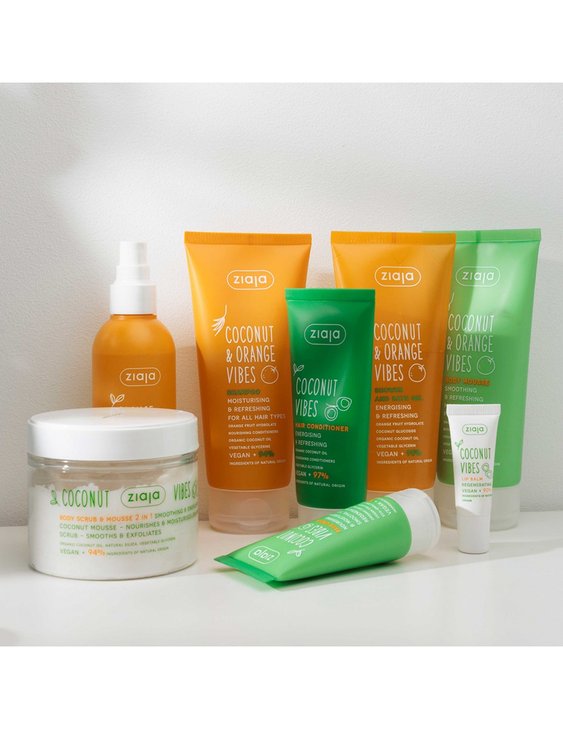 COCONUT & ORANGE VIBES Crema facial nutritiva con notas de Coco - Imagen 3