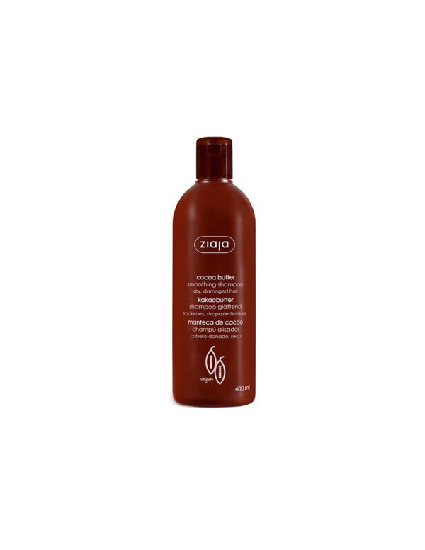 MANTECA DE CACAO Champú suavizante para cabello seco o dañado