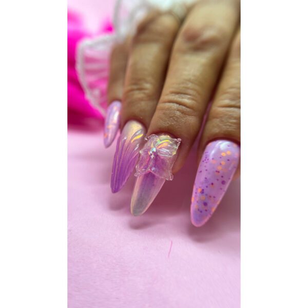 Flubber gel clear IB Nails - 5gr (gel moldeable para flores) - Imagen 7