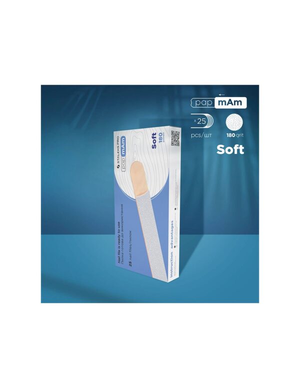 STALEKS Limas desechables kraft papmAm Soft con bases de madera - Expert 20 - 150