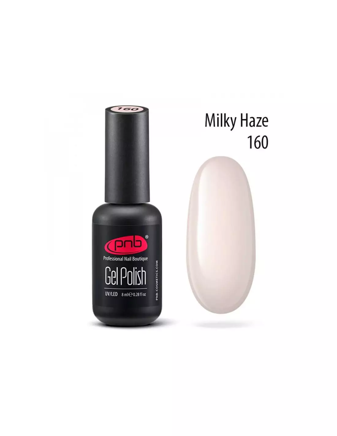 PNB Esmalte semipermanente - 160 Milky Haze - 8ml