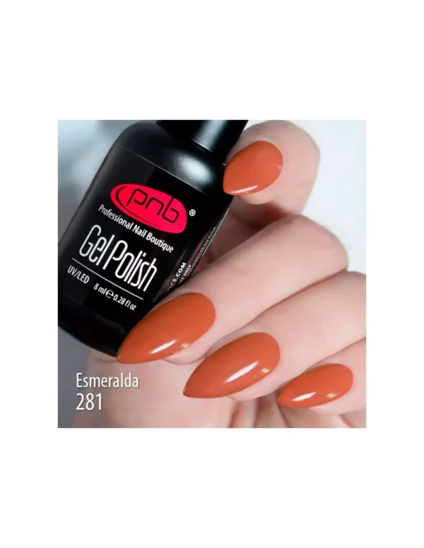 PNB Esmalte semipermanente - 281 Esmeralda - 8ml - Imagen 3