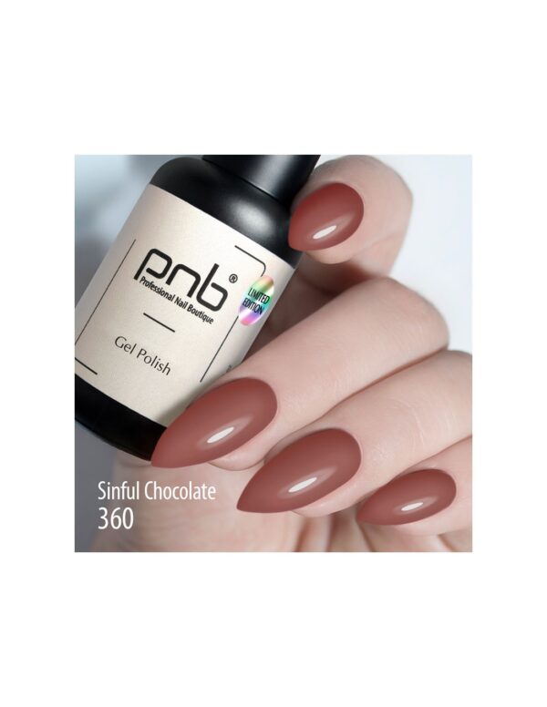 PNB Esmalte semipermanente - 360 Sinful Chocolate - 8ml - Imagen 3