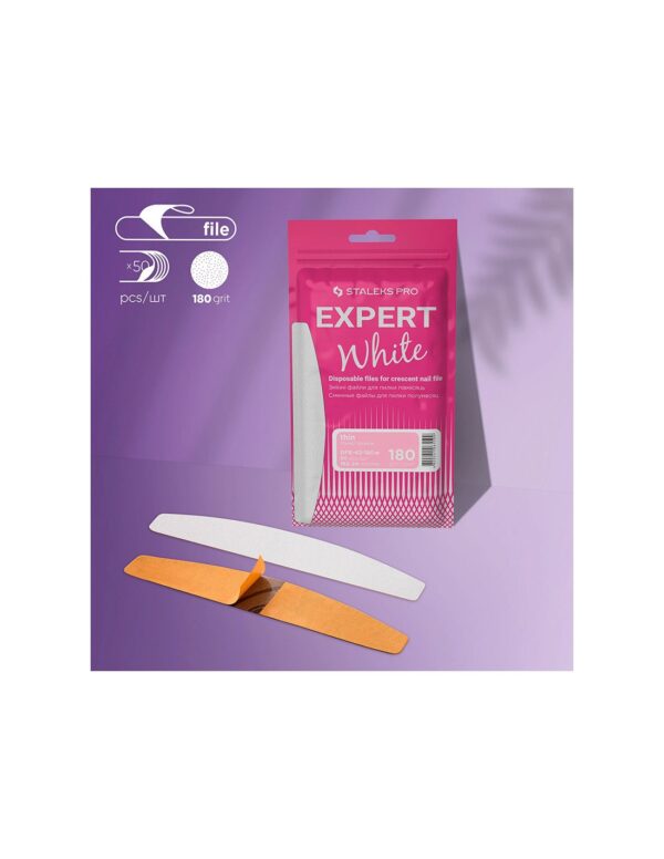 STALEKS Limas adhesivas desechables para base media luna - Expert 42 - 180