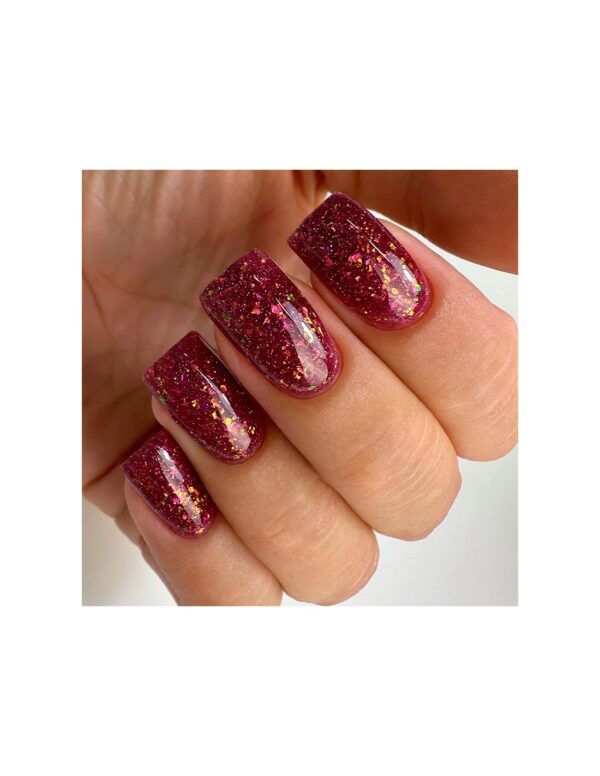 PNB Esmalte semipermanente - 374 Crazy Bordeaux - 8ml - Imagen 3