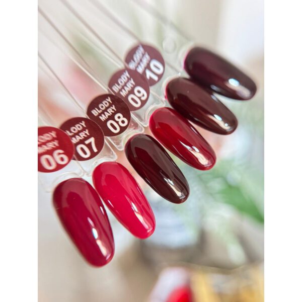 Blody Mary 06 Ilusión Beauty Nails – 10ml (colección rojos) - Imagen 3