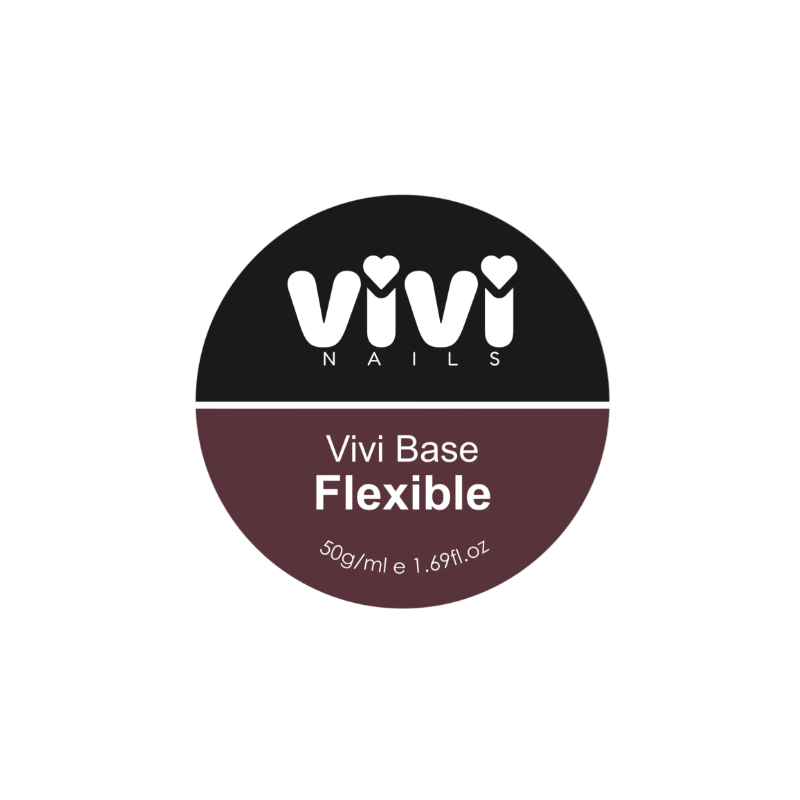 Base Rubber Flex Vivi (especial tips press on, tips express) - 50 ml