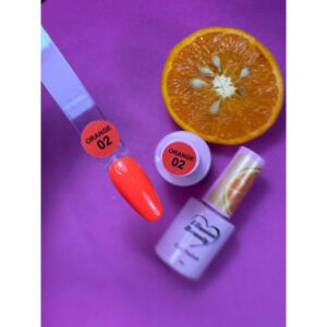 ESMALTE SEMIPERMANENTE NARANJA 02 - ILLUSION BEAUTY 7ML