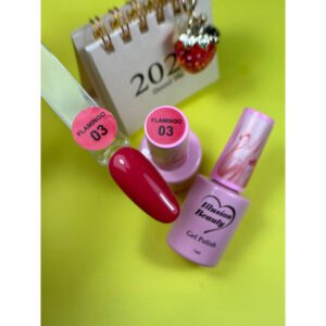 ESMALTE SEMIPERMANENTE ROSA 03 FLAMINGO ILLUSION BEAUTY 7ML