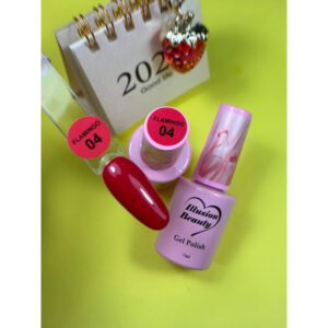 ESMALTE SEMIPERMANENTE ROSA 04 FLAMINGO ILLUSION BEAUTY 7ML