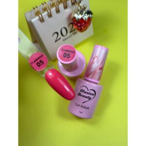 ESMALTE SEMIPERMANENTE ROSA 05 FLAMINGO ILLUSION BEAUTY 7ML