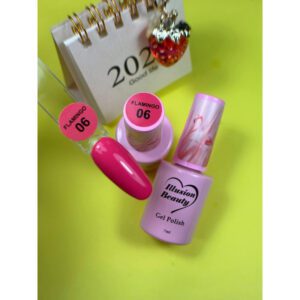 ESMALTE SEMIPERMANENTE ROSA 06 FLAMINGO ILLUSION BEAUTY 7ML