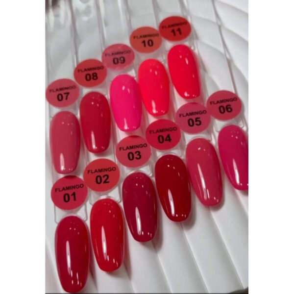 ESMALTE SEMIPERMANENTE ROSA 10 FLAMINGO ILLUSION BEAUTY 7ML - Imagen 3