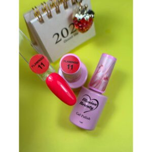 ESMALTE SEMIPERMANENTE ROSA 11 FLAMINGO ILLUSION BEAUTY 7ML