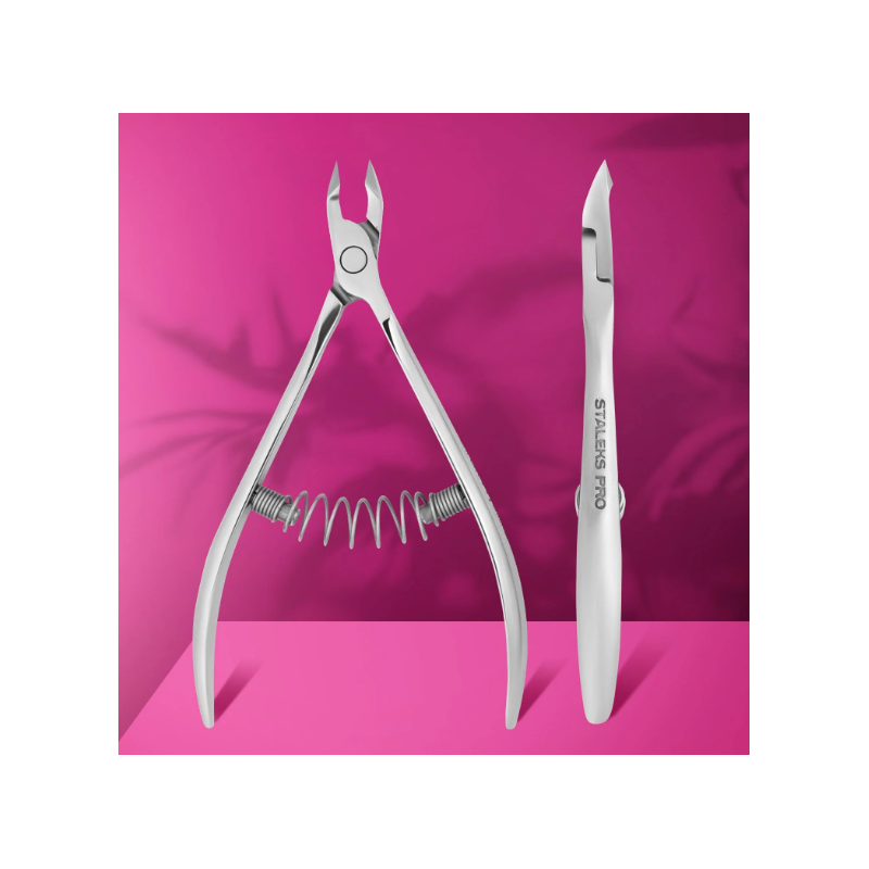 Alicates profesionales para cutículas Staleks Pro Expert 91, 5 mm NE-91-5