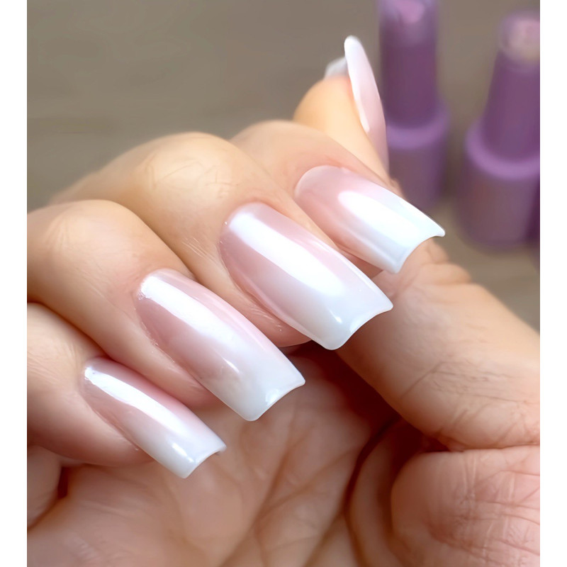 Chrome Top Coat illusion beauty – 10ml TOP ESPECIAL PARA EFECTO CROMADO O PIGMENTOS (sin filtro, no azulea) - Imagen 2