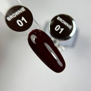 Brownie 1 Illusion Beauty Nails – 10ml (marrón, chocolate)