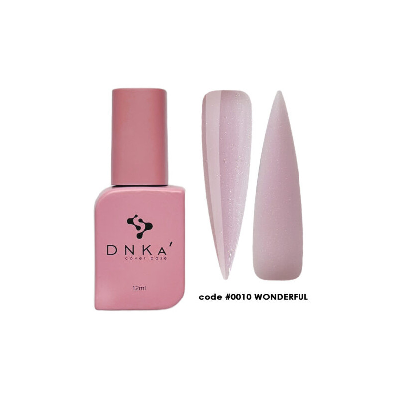 Cover base rubber DNKA - 0010 WONDERFUL - 30ml - Imagen 3