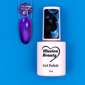 Esmalte semipermanente Galaxy - Cat Eyes 01 - Illusion beauty – 7ml