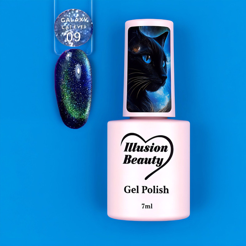 Esmalte semipermanente Galaxy - Cat Eyes 09 - Illusion beauty – 7ml