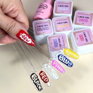 kit LACE GEL para decoración de manicura - Illusion beauty Nails Pro