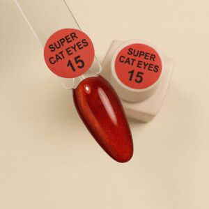 SÚPER Cat Eyes 15 Illusion Beauty – 10ml OJO DE GATO, MAGNÉTICOS Rojo