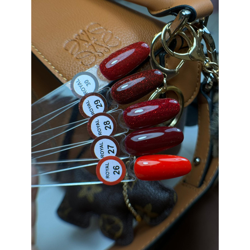 Royal 27 Illusion Beauty Nails - 7ml burdeos - Imagen 3