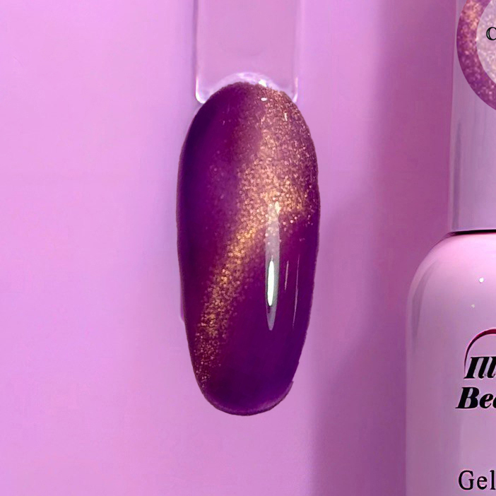 Esmalte Semipermanente Fruit Cat Eyes 04 Uva Morada – Illusion Beauty | 8 ml - Imagen 2