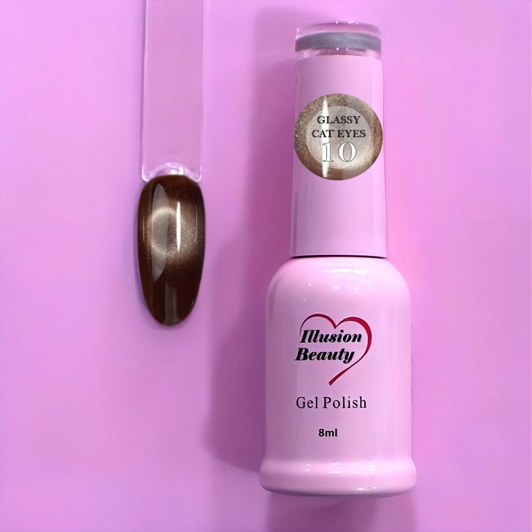 Esmalte Semipermanente Glassy Cat Eyes 10 – Illusion Beauty 8 ml