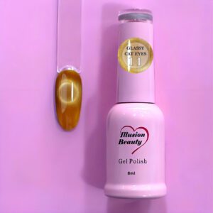 Esmalte Semipermanente Glassy Cat Eyes 11 – Illusion Beauty 8 ml