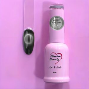 Esmalte Semipermanente Glassy Cat Eyes 12 – Illusion Beauty 8 ml