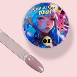Gel en bote - Liquid Gel 01 FLASH - Illusion Beauty 30ml - COVER