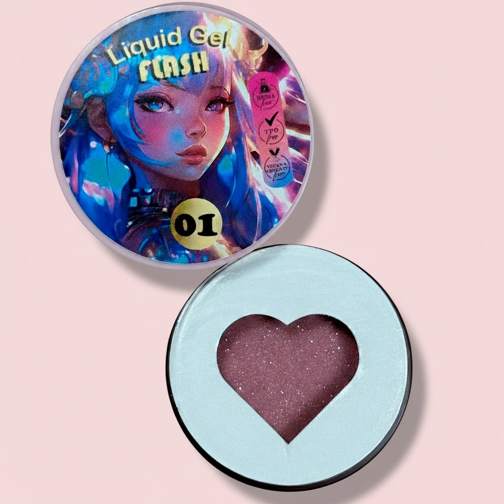 Gel en bote - Liquid Gel 01 FLASH - Illusion Beauty 30ml - COVER - Imagen 2