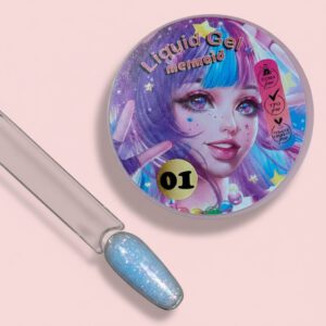 Gel en bote - Liquid Gel MERMAID 01 - Illusion Beauty 30ml - COVER
