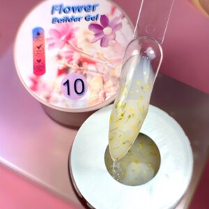 Flower Builder Gel N 4 – 30gr Illusion Beauty - Gel con flores