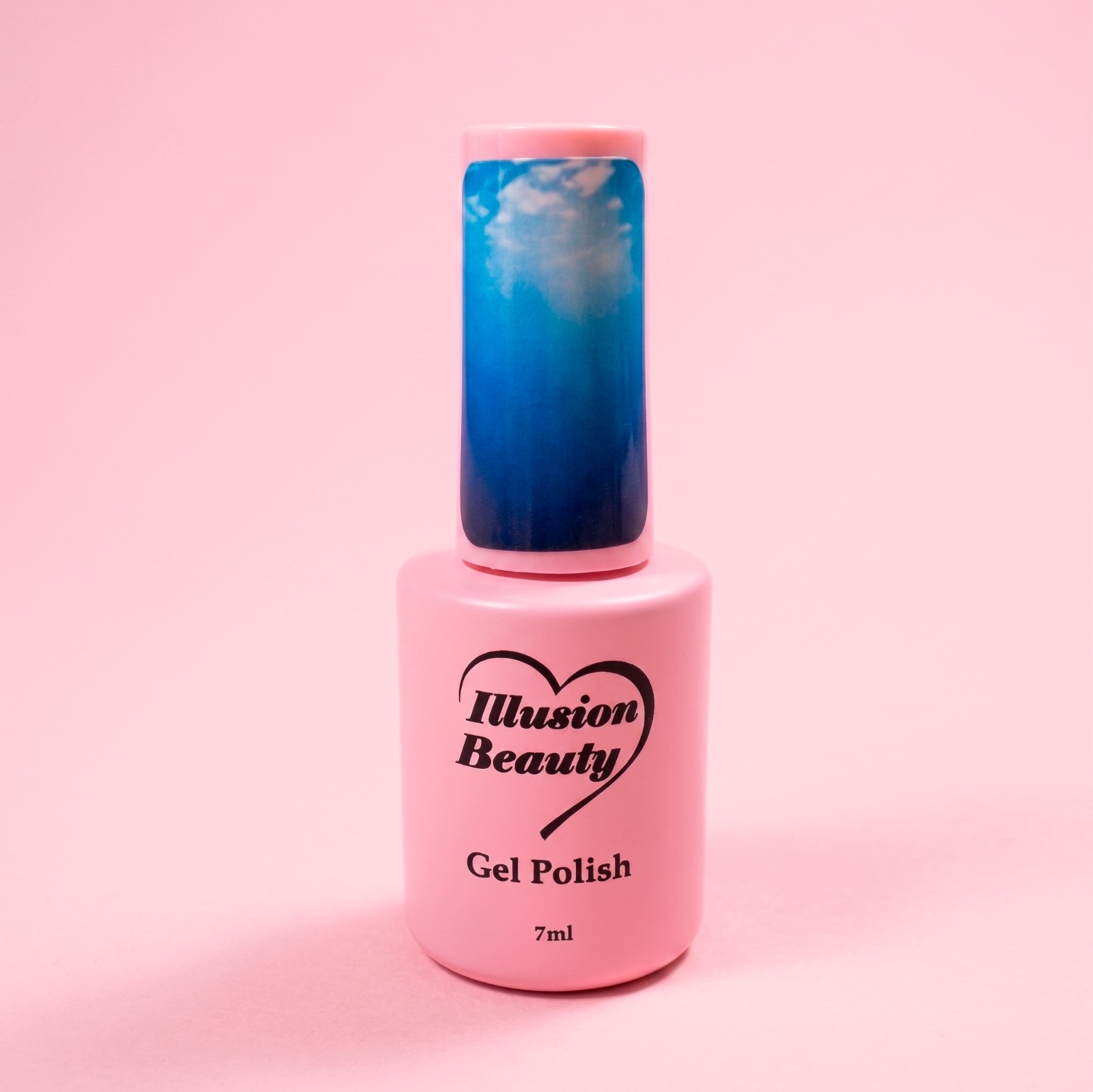 Esmalte semipermanente Blue Ocean 04 Abismo Nocturno illusion beauty – Azul Ultra Oscuro (7ml) - Imagen 3