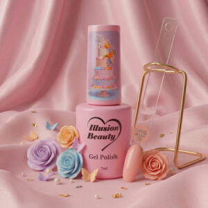Esmalte semipermanente Pastel - Sweet 03 - Illusion beauty – Rosa, coral Pastel (7ml)