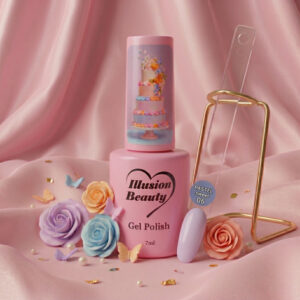 Esmalte semipermanente Pastel - Sweet 06 - Illusion beauty – Llila Pastel (7ml)