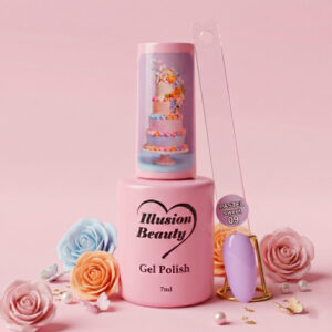Esmalte semipermanente Pastel - Sweet 09 - Illusion beauty – Lila Pastel (7ml)