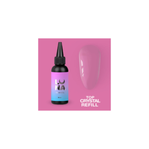 Top para esmalte en gel sin capa pegajosa Top Crystal 60ml LUNAMOON - REFILL
