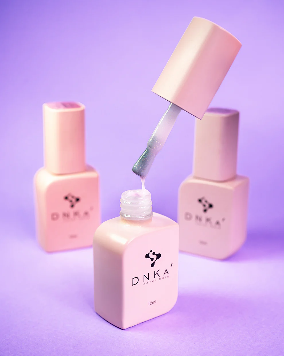 Cover base rubber DNKA - 0010 wonderfull- 30 ML - Imagen 2