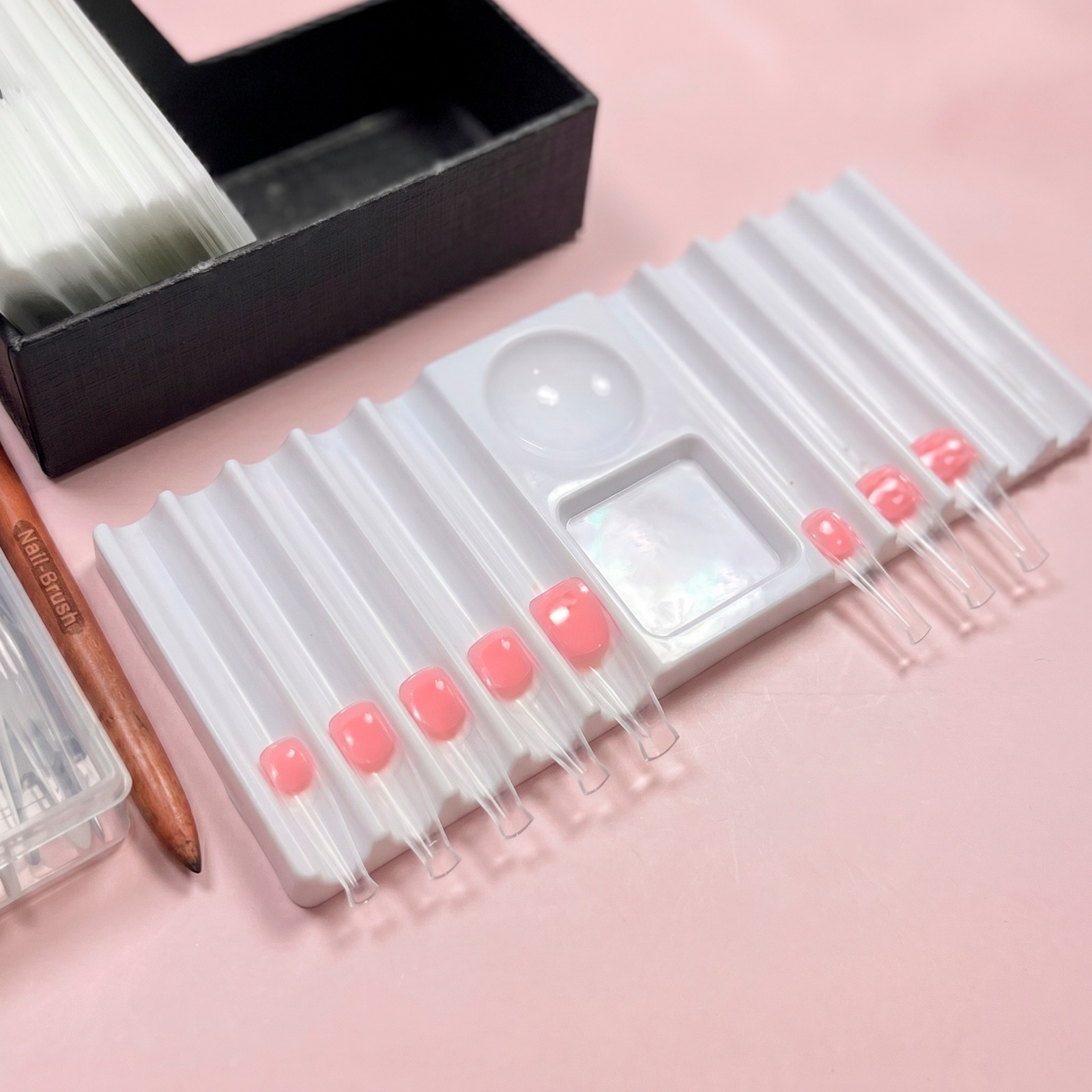 Bandeja Organizadora Blanca para Tips Dual Forms - Imagen 3