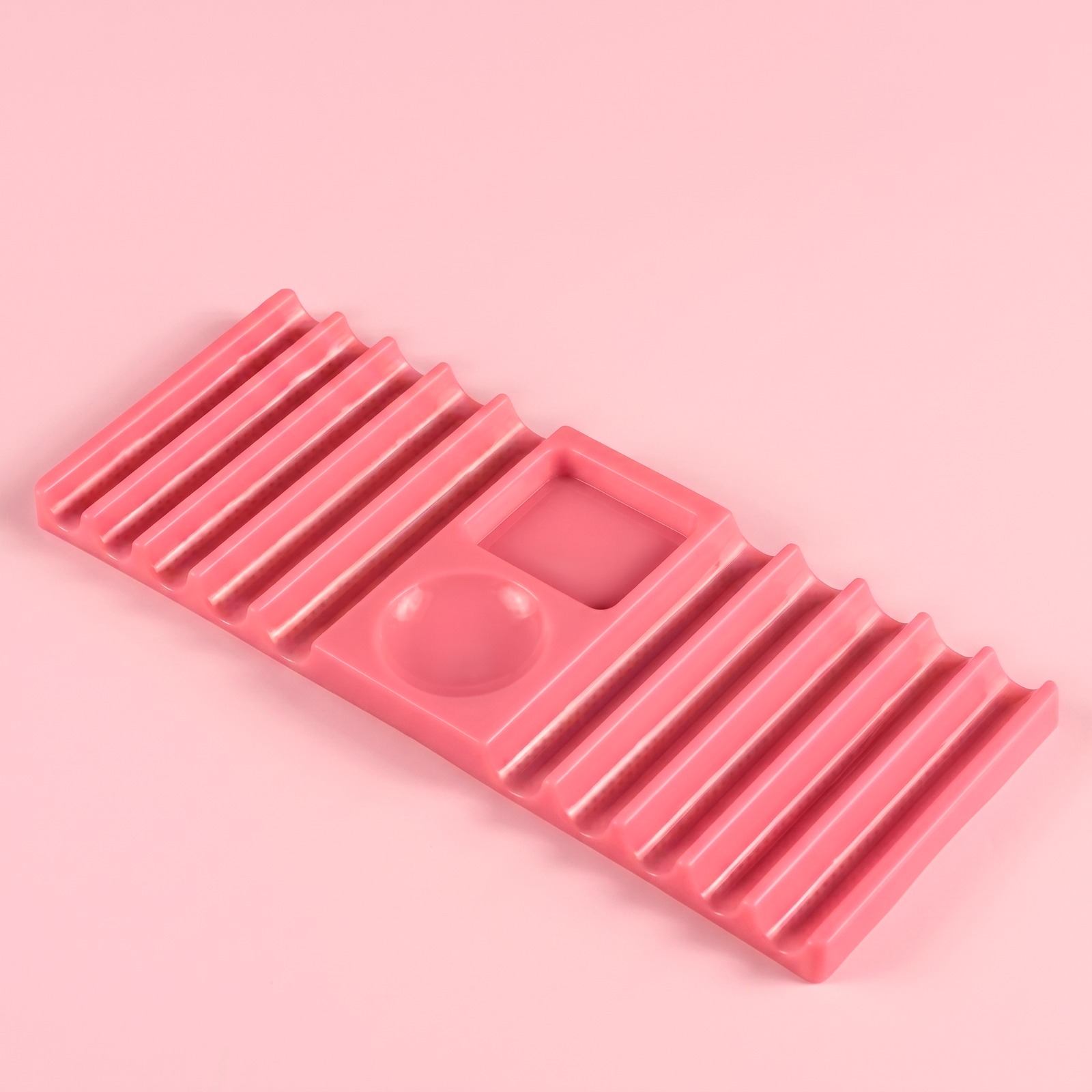 Bandeja Organizadora Rosa para Tips Dual Forms - Imagen 3