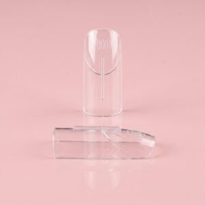 Tips Dual Nails Forms BABY FRENCH SQUARE Illusion Beauty – 120 unidades