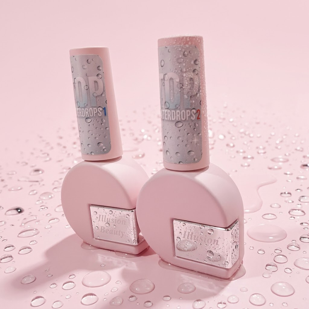 Water Drops Top - illusion beauty – 2x10ml Finalizador efecto gotas de agua.